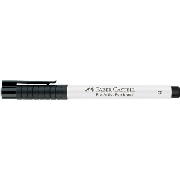 10 Pack: Faber-Castell PITT White Brush Artist Pen