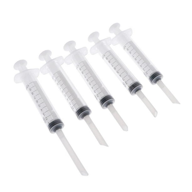 5 Piezas Jeringa para Alimentación de Pájaros para Alimentar Bebé Loros Y Pequeña Mascota - 10ml Sunnimix Jeringa de alimentación de aves