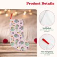 thumbnail image 4 of Bingfone Fish Seahorse Print Personalized Christmas Stocking - Snowman Design Large 18 inch,Family Holiday Season Decor, 4 of 8