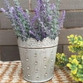 thumbnail image 2 of Jardinera de de Metal Estañado para Jardín, Jarra de de Maceta para Colgar en Tipo de Plantas Macarena Florero de metal de la vendimia, 2 of 8