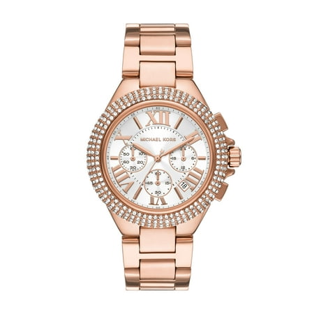 Michael Kors Women's Camille Quartz Watch with Stainless Steel Strap ...