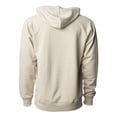thumbnail image 3 of Independent Trading Co. Icon Unisex Lightweight Loopback Terry Hooded Sweatshirt Size up to 3XL, 3 of 5