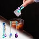 thumbnail image 5 of Stainless Steel Rose Ice Clip Spoon Fork Set Vintage Pattern Coffee Spoon Tongs Dessert Fork, 5 of 5