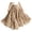 Khaki, variant on Ruyang Kids Girls Flared Skirt Plaid Elastic High Waisted A-line Swing Skirt Summer Lightweight Versatile Half Body Skirts