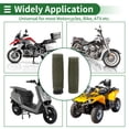 thumbnail image 7 of Unique Bargains 1" 25mm 1.1" 28mm Motorcycle Hand Grips Cover Kit Non Slip TPU Handlebar Cover for Motorcycle Scooter Bicycle ATV Green 1 Set, 7 of 7