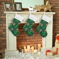 thumbnail image 7 of GZHJMY Christmas Stocking, Personalized Christmas Tree Large Candy Stocking Hanging Gift, 2 PCS Xmas Stockings Decoration for Family Holiday Party Ornaments Decor Fireplace, 7 of 7