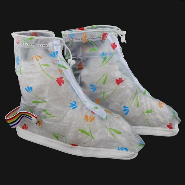 Botas de lluvia cómodas de PVC antideslizantes para prevenir cubiertas botas de arena METRO shamjiam Cubierta de arranque de lluvia impermeable