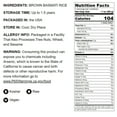 thumbnail image 3 of Brown Basmati Rice, 16 Pounds — Raw, Vegan, Kosher — by Food to Live, 3 of 7