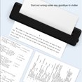 thumbnail image 4 of Thermal Printer Portable Inkless A4 Thermal Printer 200dpi Resolution Support Mobile Devices for Business Trip Study Office, 4 of 7