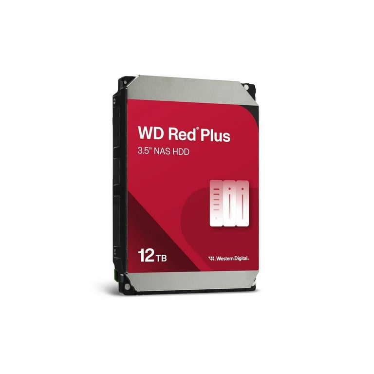 即購入可能　Western Digital WD Red 12TB Western Digital 12TB WD Red Plus NAS SATA HDD, 3.5