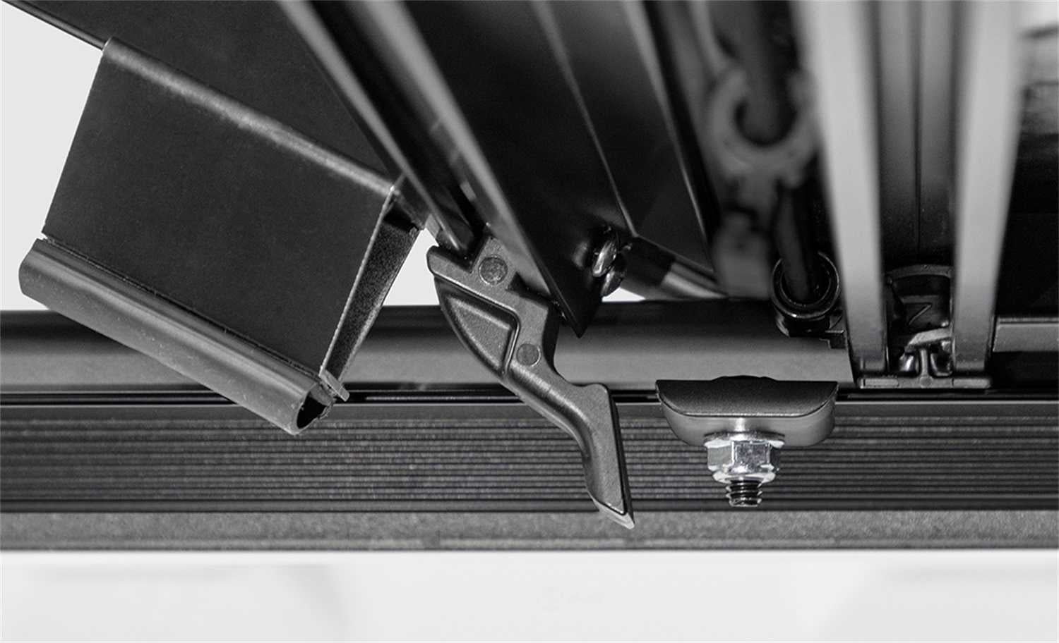 ACI LED Lights B0050099 LOMAXTM Professional Series Tonneau Cover, Diamond Plate Finish Single Rail