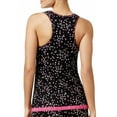 thumbnail image 2 of Jenni By Jennifer Moore Womens Printed Racerback Pajama Tank Top Heart Petals L, 2 of 2
