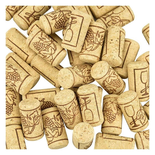 200X Wine Corks, Wooden Cork Wine Bottles Cork for Natural Corks Cork for Wooden Wine Corks for Decoration and Hobbies