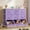 Purple, variant on Romorgniz Dresser for Bedroom with 7 Fabric Drawers and 3 Open Drawers Cabinet Organizer Chest of Drawers & Dressers, White