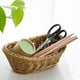 thumbnail image 5 of Wicker Woven Bread Basket Serving Basket 3,Storage Basket for Food Fruit Cosmetic Storage Table Top, 5 of 5