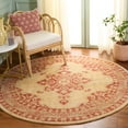thumbnail image 2 of SAFAVIEH Sahara Naira Medallion Area Rug, Coral, 6' x 6' Round, 2 of 7