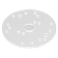 thumbnail image 4 of Acrylic Router Base Plate, Multiple Pre Drilled Holes 6 1/2in Dia Router Plate Kit 1/4in Thick Reduce Wrong Movements  For Trimmed Routers For, 4 of 8