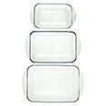 thumbnail image 3 of Anchor Hocking Glass Baking Dish Value Pack, 3 Piece, 3 of 5