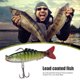 thumbnail image 5 of 9cm 18g 8 Segmentos Señuelos de Pesca Cebo de Pesca Artificial Articulado Suave (3) Likrtyny Para estrenar, 5 of 6