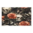 thumbnail image 1 of SIfdSeng My Items Washable Floral Area Rug Non Soft Short Pile Carpet for Living Room Bedroom Kitchen Kids, 1 of 6