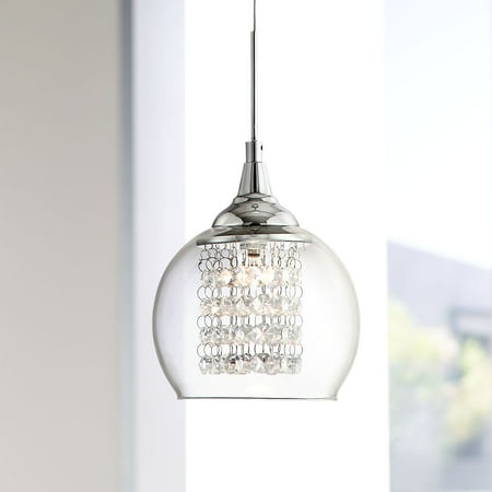 6 Mini Pendant - Possini Euro Design Possini Euro Encircled Crystal 6