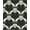 Black, Pattern 18, variant on ODIKA 8'x10' Washable Area Rug Halloween Witchy Academia Intertwining Motifs Moody Gothic for Dining Room, Large Office, Lounge, Non-Slip Chair-Friendly Mat