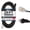 Black, variant on Iron Forge Cable 25 Ft Extension Cord - Nema 5-20 Extension Cord, 5-20P to 5-20R Lighted Yellow SJTW 12 Gauge Electric Cable, 20 Amp Heavy Duty