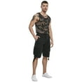 thumbnail image 3 of BRANDIT INDIVIDUAL WEAR Adult Male Classic Cargo Shorts, Color: Black, Size: XXL (2002-11002-XXL), 3 of 6