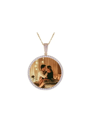 New Arrival Customized Photo Jewelry Blanks Sublimation MOM Necklace Pendant