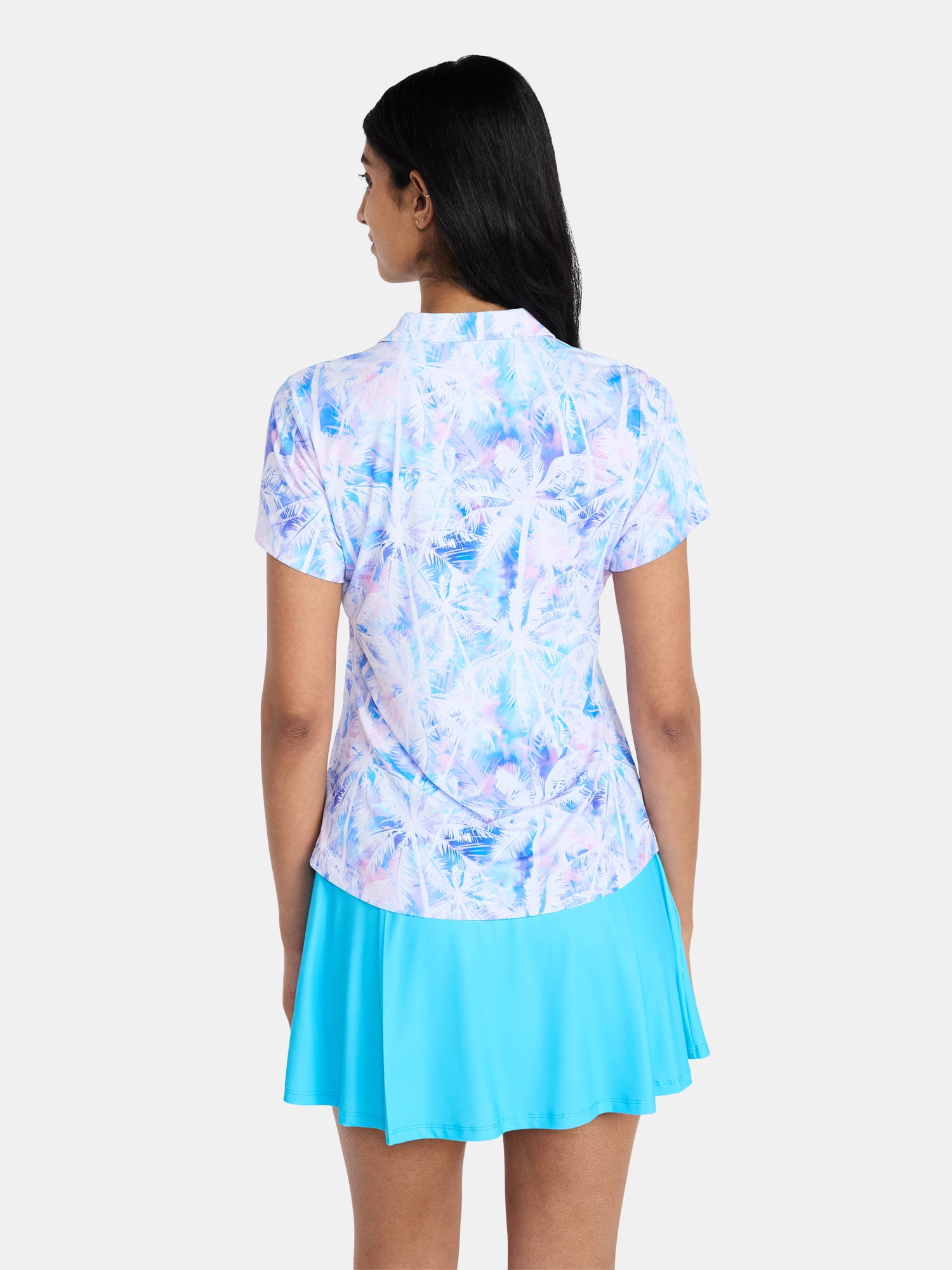 Birdie Bound Women’s Thanya Polo Shirt with Short Sleeves, Sizes XS-XXL
