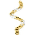 thumbnail image 3 of Pompeii Men's Figaro Link 14k Gold (43gram) or Platinum (69gram) 11mm Bracelet 8.25" (,), 3 of 4
