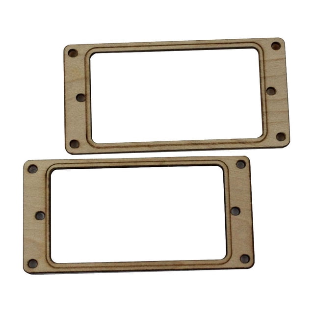 Cubierta de anillos de montaje de 2 piezas Gloria para guitarra eléctrica Pastilla doble
