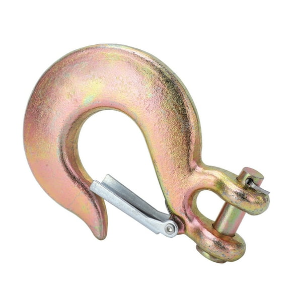 Trailer Hook, Clevis Hook Alloy Steel 7/16in 7000lbs Bearing Capacity For Hoisting