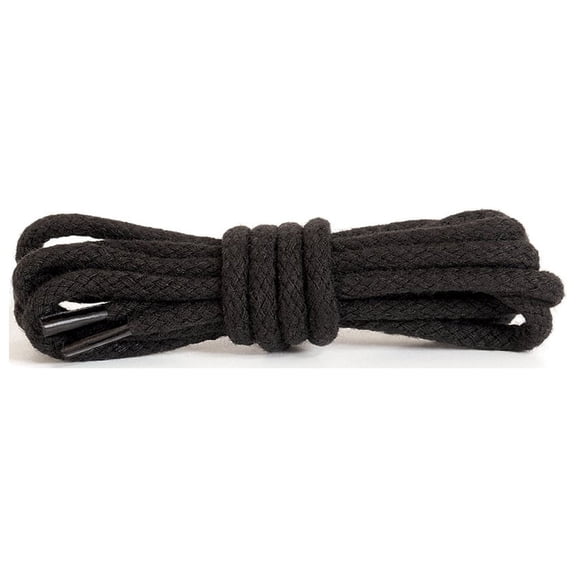 Round Shoe Laces, Quality Durable 100% Cotton, Many Colours and Lengths