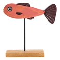 thumbnail image 1 of Abbracc Modern Ornament Standing Decorations Wooden Craft Decorations Nice for Red, 1 of 9