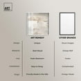 thumbnail image 6 of Neutral Luxe Harmony Set Shadowbox Boho Wall Decor by Art Remedy, White Frame, 20 x 20, 6 of 6