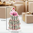 thumbnail image 5 of Big Dot of Happiness Flamingle Bells DIY Tropical Christmas Party Money Holder Gift Cash Cake, 5 of 7