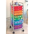 thumbnail image 2 of Seville Classics 10 Drawer Cart - Multi Color, 2 of 2