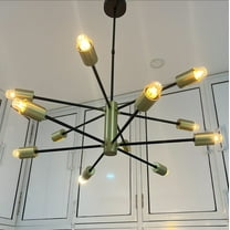 Sputnik Chandelier Beautiful 12 Arms Lights Handmade Modern Light Fixture Mid Century Ceiling Light Chandelier Décor
