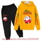 thumbnail image 2 of Conjunto de sudadera con capucha navideña, ropa para niños, chándal con capucha para niñas, sudadera de Papá Noel para niños, 2 piezas, ropa para niños de Stranger Things, 2 of 5
