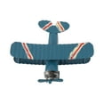thumbnail image 2 of TOPINCN Vintage Airplane Decor Mini Small Model Plane for Decoration Photography Prop Retro Craft Ornament, 2 of 7