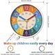 thumbnail image 2 of Silent Non-Ticking Alarm Clock - Kids Room Decor for Boys and Girls, Analog Alarm Clock with Night Light and Snooze, 2 of 5