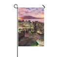 thumbnail image 1 of ABPHQTO Bandera Spring View of the Coast at Sunset City Trapani Yard Garden 70x100 cm, 1 of 1