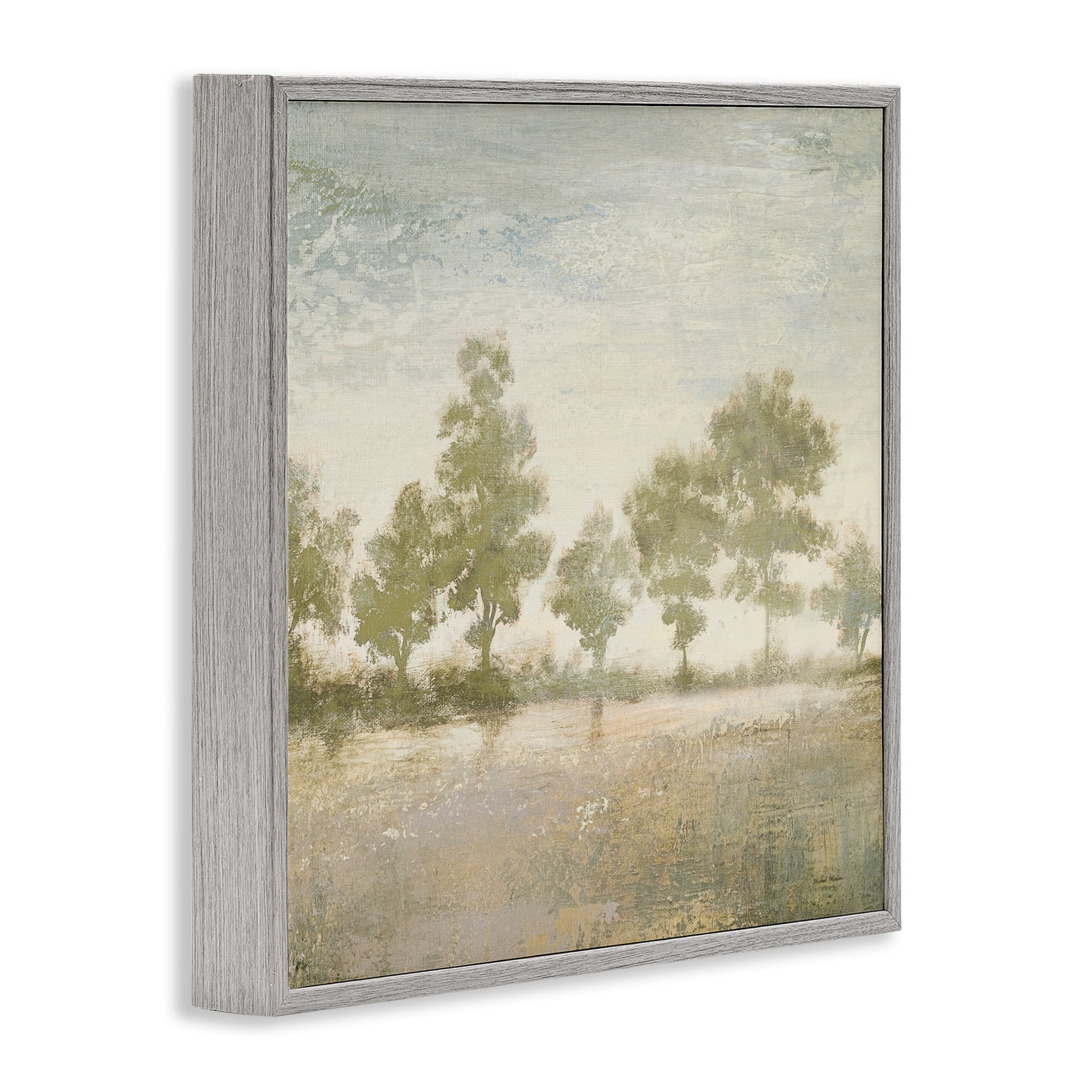 Stupell Industries Forest Light Landscape Gray Framed Giclee Art, design by Michael Marcon