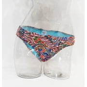 Mossimo Paisley High Neck 2-Piece Bikini Top & Bottom Women's Large