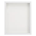 thumbnail image 4 of Unique Bargains 8x12 Shadow Box Frame Wooden Dried Flower Photo Frame Floating Photo Frame White, 4 of 7