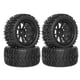 thumbnail image 1 of NeumáTicos RC 1/10 NeumáTicos y Ruedas para CamióN NeumáTicos para CamióN con Control Remoto Negro, 1 of 5
