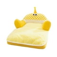 thumbnail image 3 of Sofá cama para perros, nido cálido para jugar en interiores, gatos, cómoda cama suave para dormir para perros, , gatito, decoración del hogar, sofá cama para mascotas M, 3 of 8