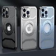 thumbnail image 2 of MYKOMI Designed for iPhone 16 Pro 6.3" Case,[Compatible with MagSafe][Military Drop & Camera Lens Protection],Luxury Aluminum Alloy Heat Dissipation Logo View Shockproof Cover, 2 of 6