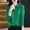 Green, variant on Women's Fall Winter Sweaters Warm Soft Knitted Shirt Lapel Polo Collar Cardigan Long Sleeves